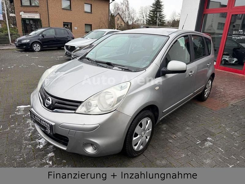 Gebraucht Nissan Note Acenta 88 PS (64 kW) 2010 Silber Kleinwagen