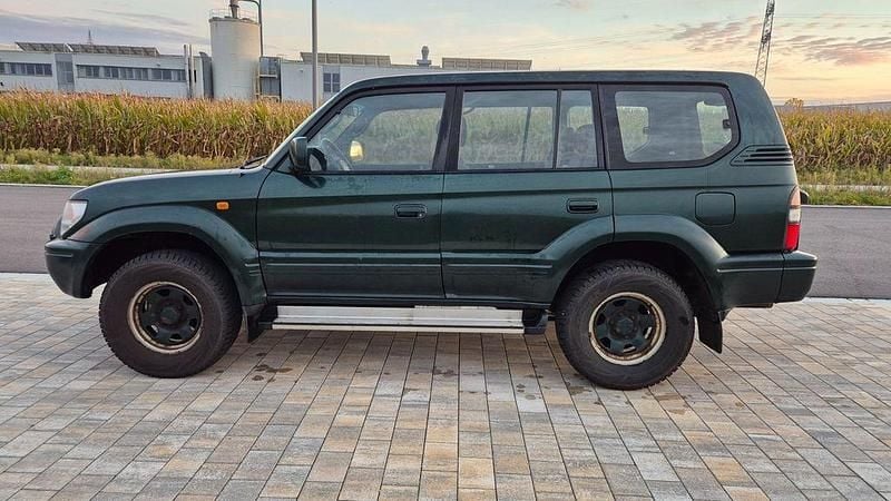 Gebraucht Toyota Land Cruiser 125 PS (91 kW) 1998 British green mica SUV