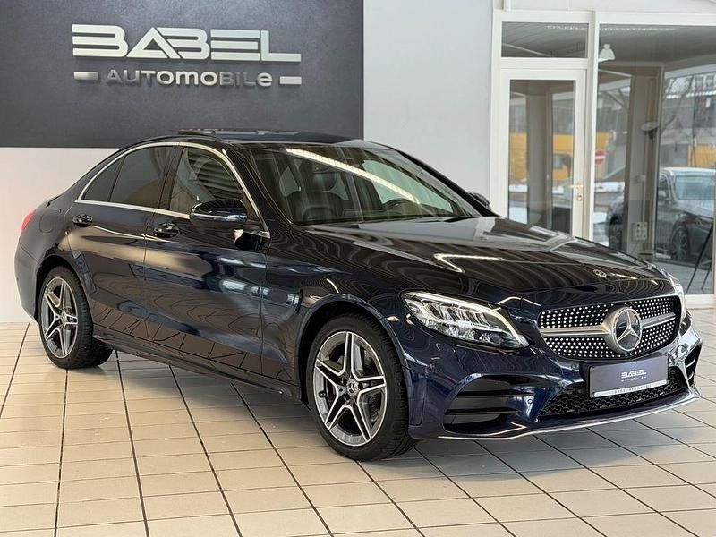 Gebraucht Mercedes C200 AMG 184 PS (135 kW) 2019 Blau Limousine