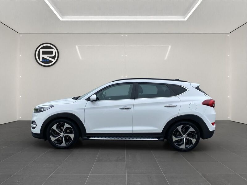 Gebraucht Hyundai Tucson 177 PS (130 kW) 2017 Weiß SUV