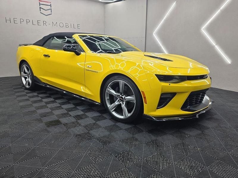 Gebraucht Chevrolet Camaro SS 453 PS (333 kW) 2017 Gelb Cabrio