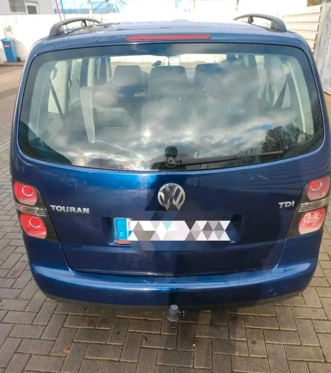 Gebraucht VW Touran 105 PS (77 kW) 2004 Blau Van / Kleinbus