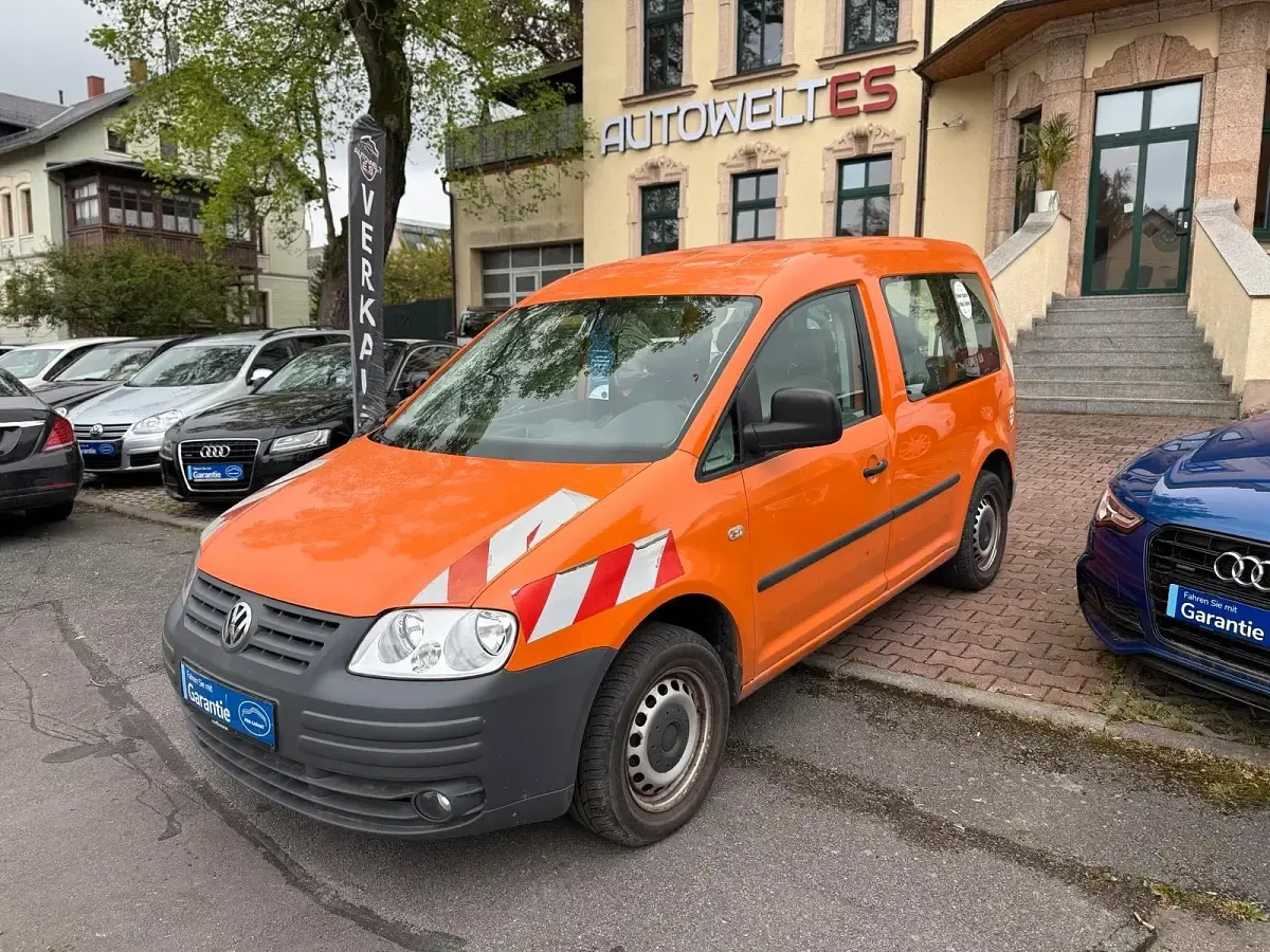 Gebraucht VW Caddy 109 PS (80 kW) 2006 Orange Van / Kleinbus