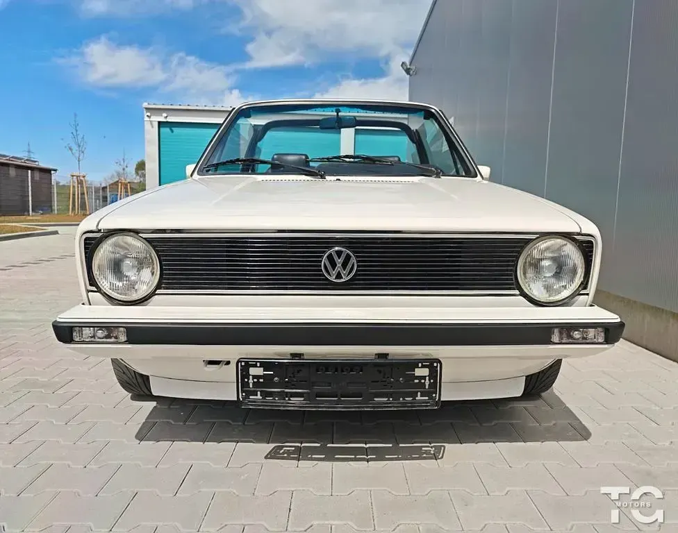 Gebraucht VW Golf Cabriolet 72 PS (52 kW) 1987 Weiß Cabrio