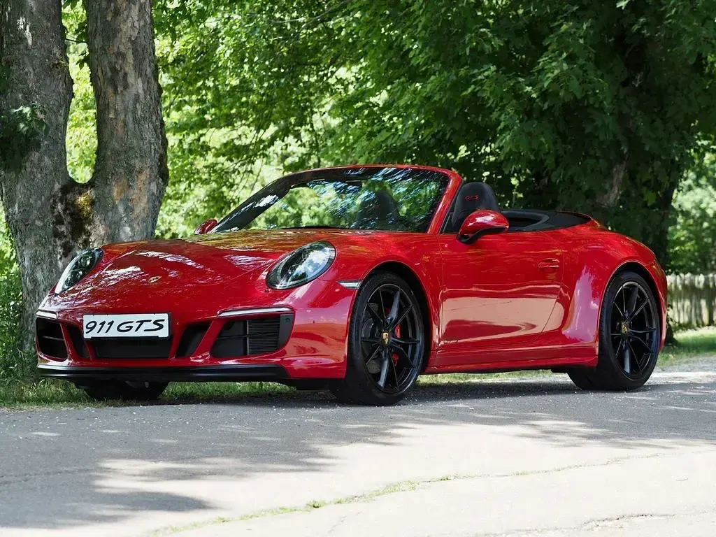 Gebraucht Porsche 991 450 PS (330 kW) 2017 Rot Cabrio
