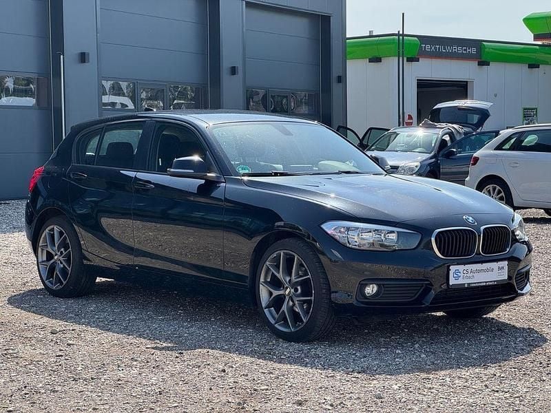 Gebraucht BMW 116 Advantage 109 PS (80 kW) 2015 Schwarz Kleinwagen