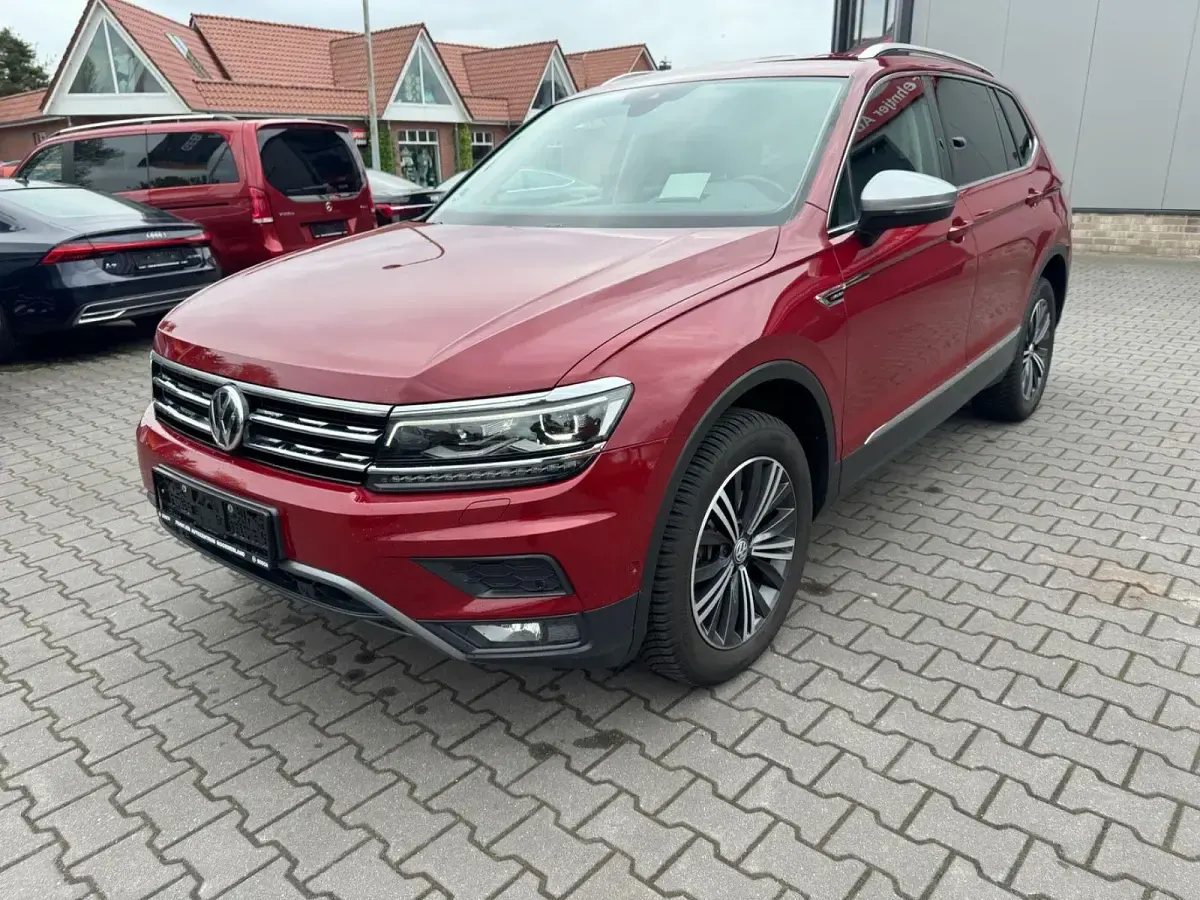 Gebraucht VW Tiguan Allspace 239 PS (175 kW) 2019 Rot SUV