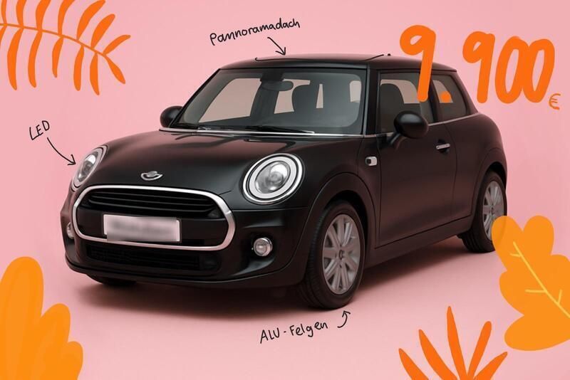 Schwarz Gebraucht 2015 Mini Cooper D Kleinwagen | 9.900 € - Bild 1/4