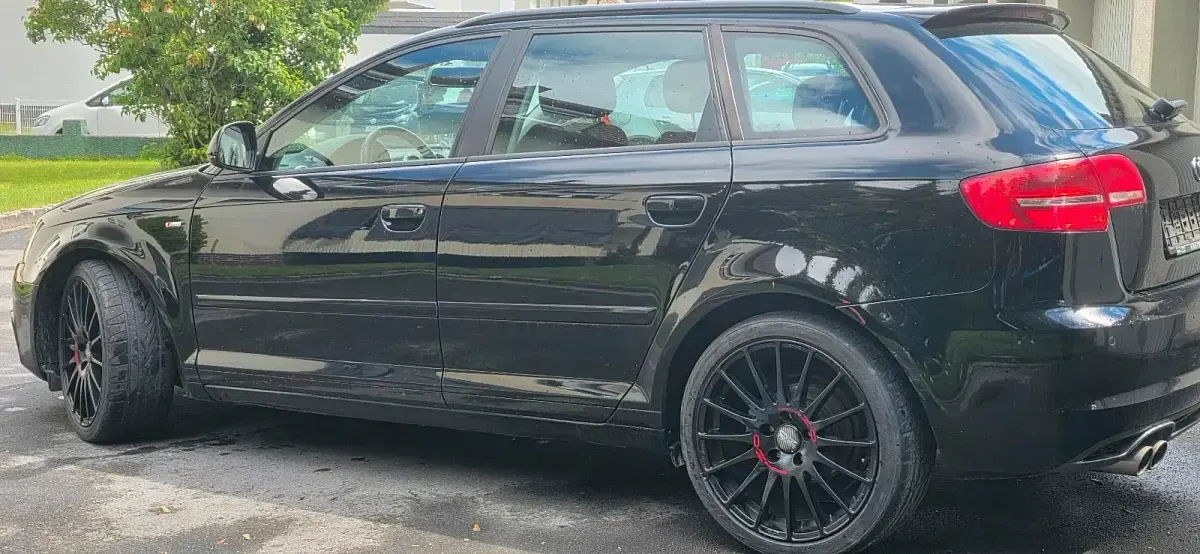 Używany Audi A3 S-Line 140 KM (102 kW) 2008 Czarny Hatchback