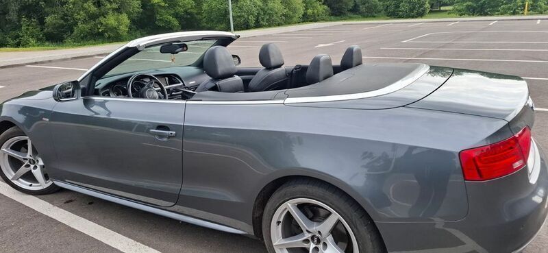 Grau Gebraucht 2014 Audi A5 Cabriolet Sport Cabrio | 9.990 € (Guter Preis) - Bild 1/4