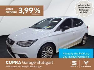 Nevada weiß metallic Gebraucht 2024 Seat Ibiza FR-Line Limousine | 21.430 € (Fairer Preis) - Bild 1/4