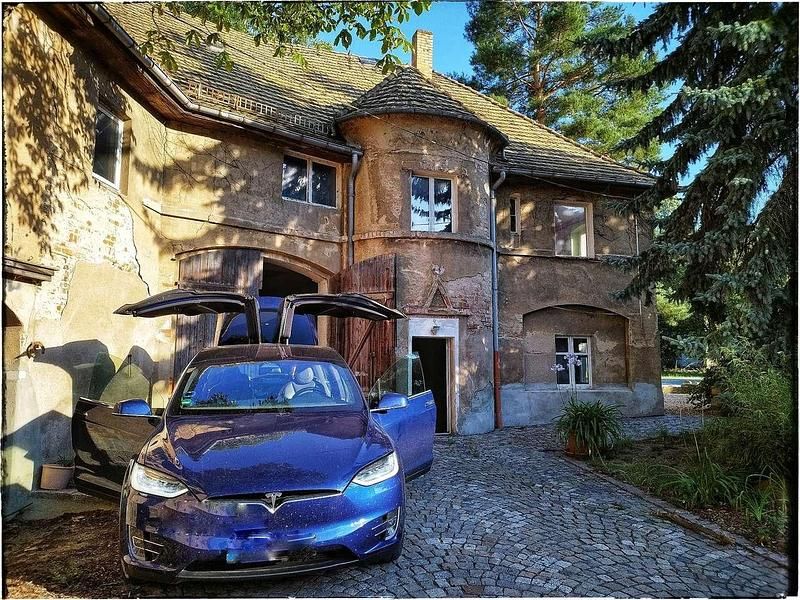 Gebraucht Tesla Model X 344 kW (469 PS) 2018 Blau SUV