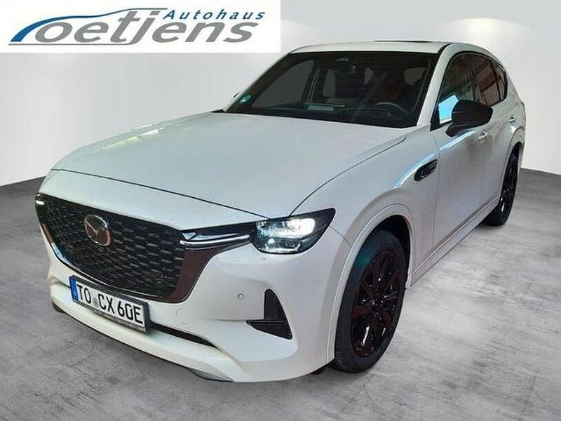 Weiß Gebraucht 2025 Mazda CX-60 Homura-Line SUV | 49.980 € (Teuer) - Bild 1/4