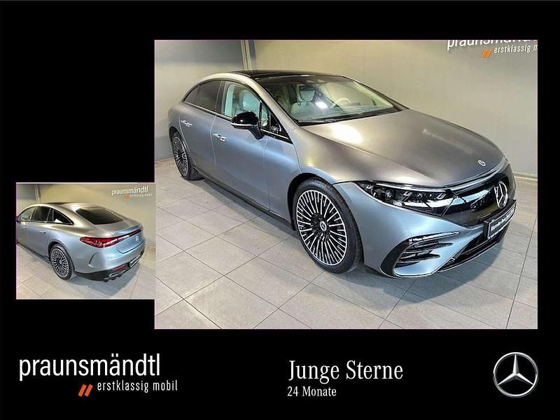 Grau Gebraucht 2022 Mercedes EQS450+ AMG Limousine | 64.900 € (Etwas zu teuer) - Bild 1/4