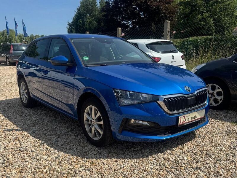 Blau Gebraucht 2019 Skoda Scala Ambition Kleinwagen | 13.999 € (Fairer Preis) - Bild 1/4