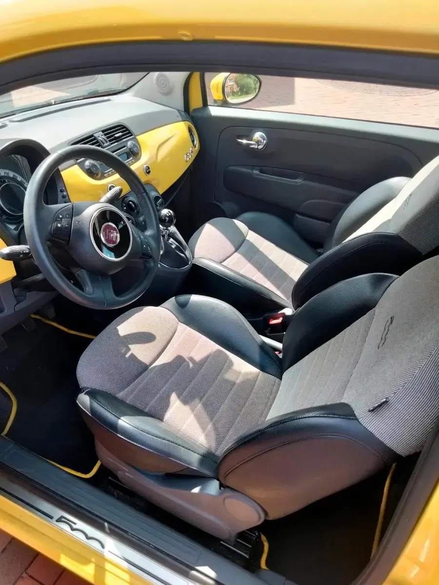 Gebraucht Fiat 500C 69 PS (50 kW) 2010 Gelb Cabrio
