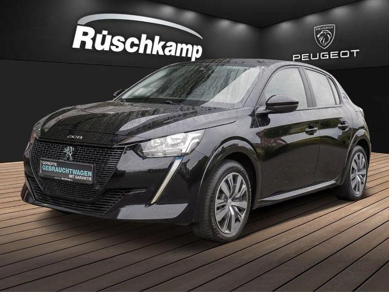 Schwarz Gebraucht 2021 Peugeot e-208 Active Kleinwagen | 13.990 € (Fairer Preis) - Bild 1/4