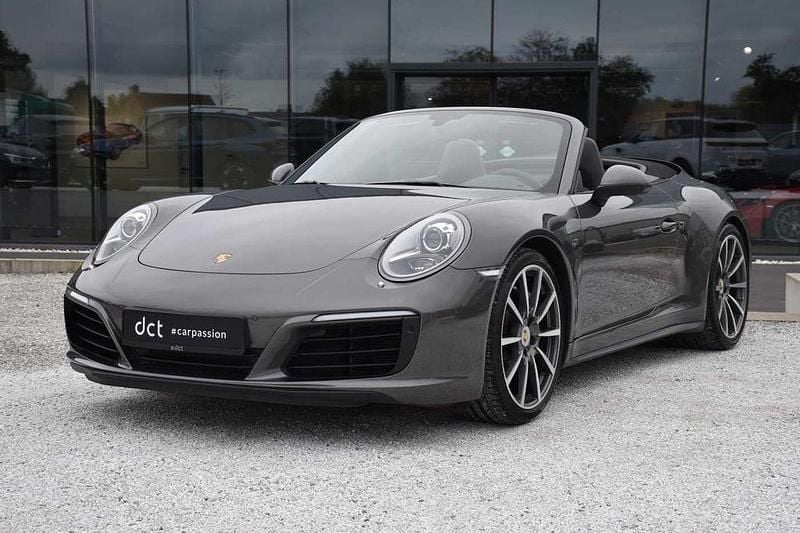 Grau Gebraucht 2016 Porsche 911 Carrera 4 Cabriolet Cabrio | 94.900 € (Superpreis) - Bild 1/4