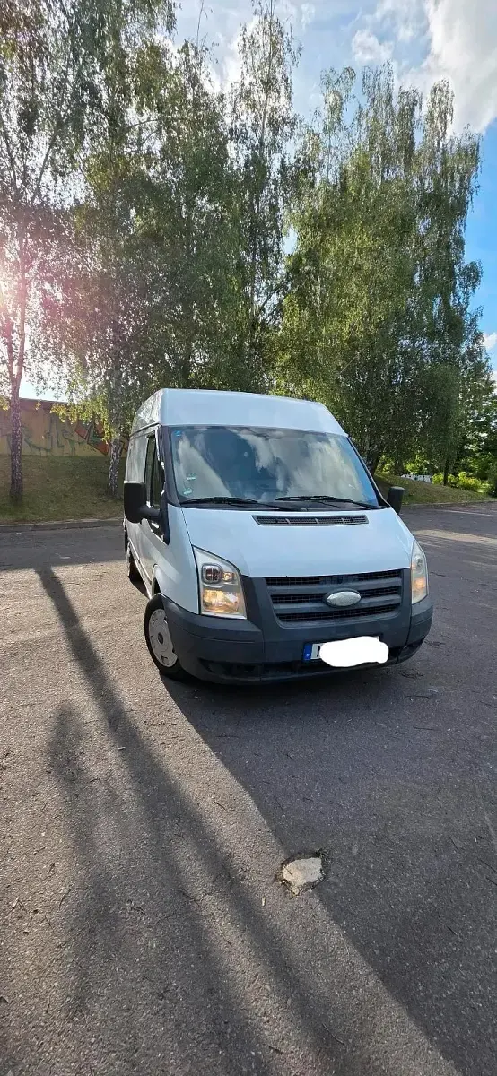Gebraucht Ford Transit 85 PS (62 kW) 2010 Weiß Van / Kleinbus