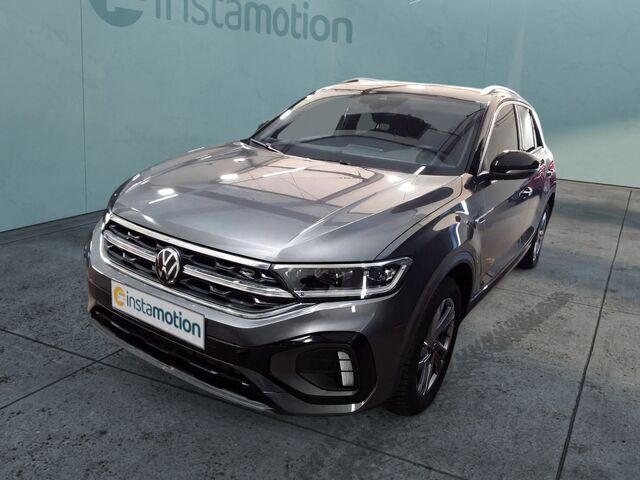 Grau Gebraucht 2024 VW T-Roc R-line SUV | 34.180 € (Fairer Preis) - Bild 1/2
