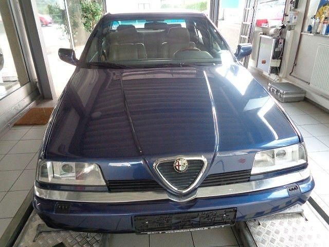Blau Gebraucht 1995 Alfa Romeo 164 Super Limousine | 7.990 € - Bild 1/4
