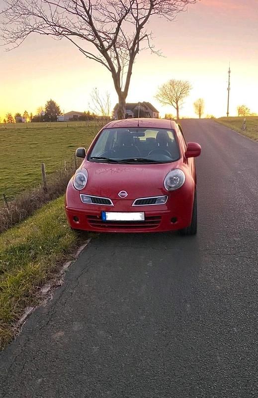 Rot Gebraucht 2009 Nissan Micra Kleinwagen | 1.200 € (Guter Preis) - Bild 1/4