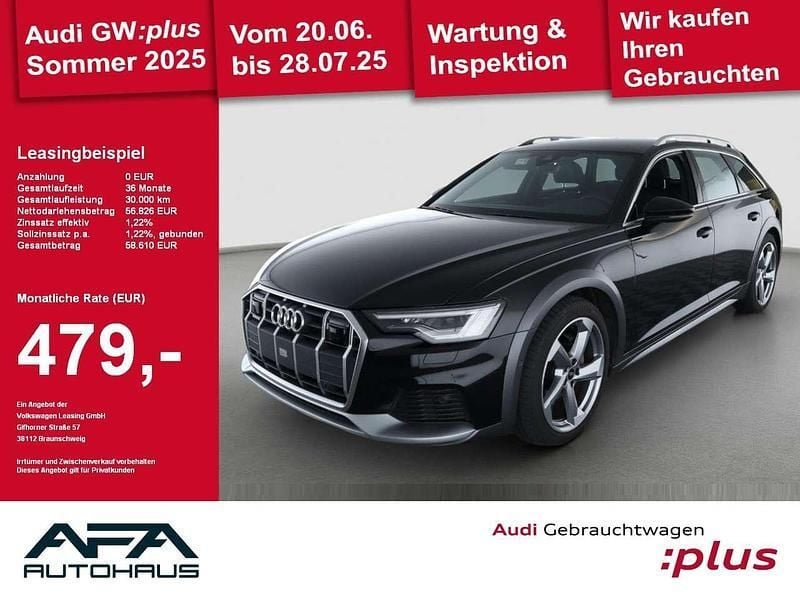 Schwarz Gebraucht 2024 Audi A6 Allroad Kombi | 56.825 € (Fairer Preis) - Bild 1/4