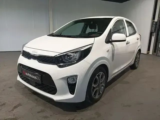 Gebraucht Kia Picanto Spirit 84 PS (61 kW) 2022 Weiß Kleinwagen