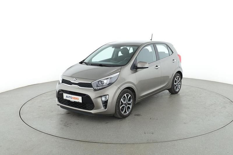 Grau Gebraucht 2018 Kia Picanto Spirit Kleinwagen | 11.510 € (Teuer) - Bild 1/3