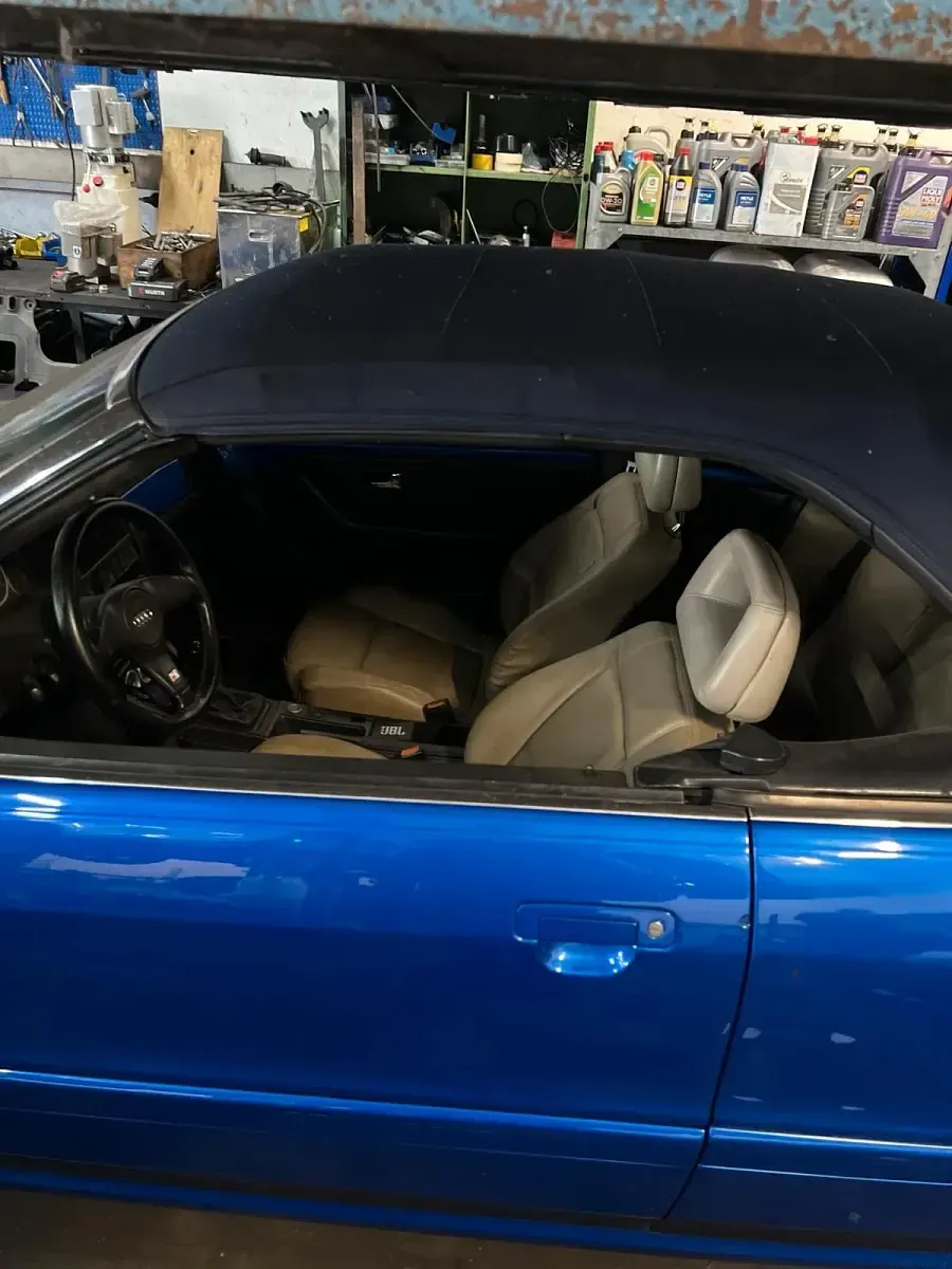 Gebraucht Audi 80 133 PS (97 kW) 1992 Blau Cabrio