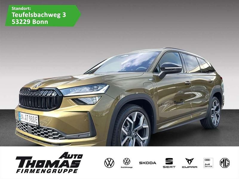 Bronx gold metallic Gebraucht 2025 Skoda Kodiaq SportLine SUV | 50.880 € (Fairer Preis) - Bild 1/3