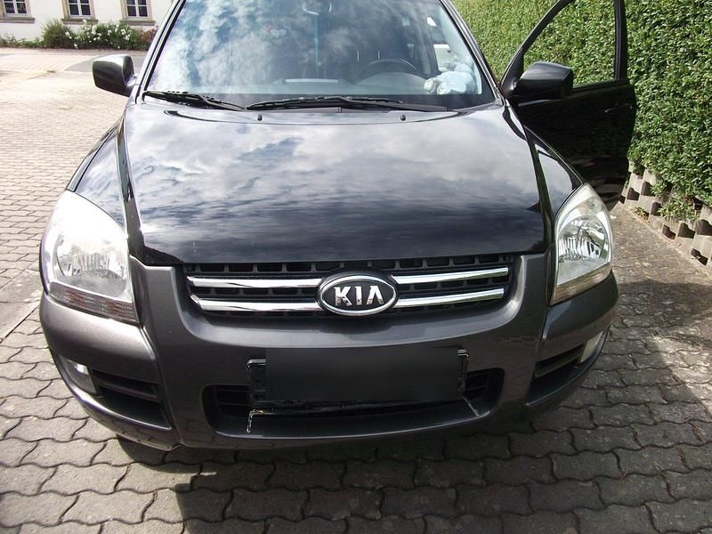 Schwarz Gebraucht 2007 Kia Sportage SUV | 3.299 € - Bild 1/4
