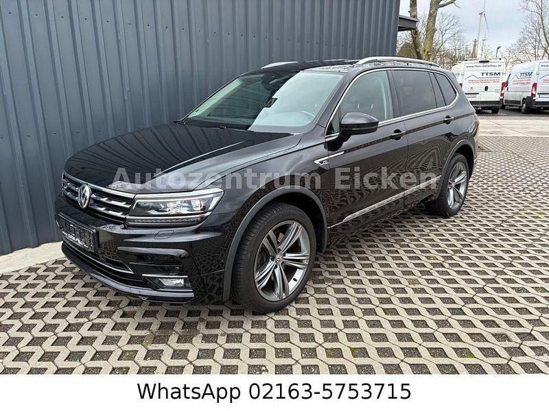 Gebraucht VW Tiguan Allspace Highline 200 PS (147 kW) 2021 Schwarz SUV
