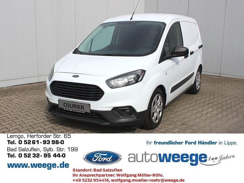 Weiss Gebraucht 2023 Ford Transit Trend Van | 16.750 € (Superpreis) - Bild 1/4