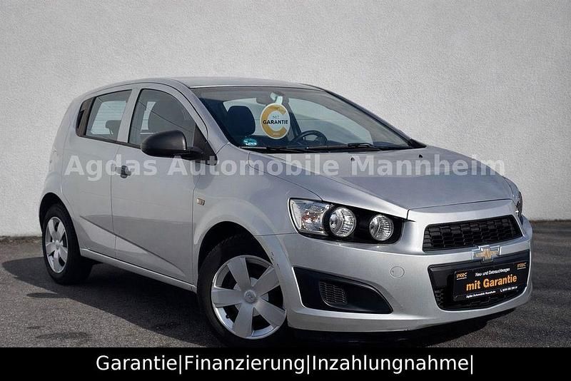 Gebraucht Chevrolet Aveo LS 69 PS (50 kW) 2013 Silber Kleinwagen