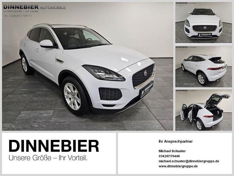 Weiß (metallic) Gebraucht 2018 Jaguar E-Pace S SUV | 21.850 € (Guter Preis) - Bild 1/2