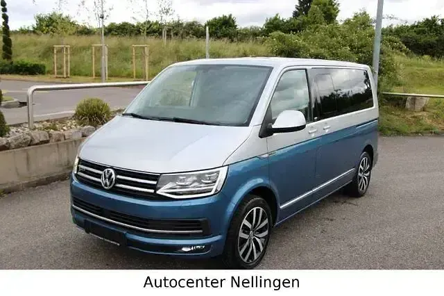 Second-hand VW Multivan Generation Six 199 CP (146 kW) 2019 Albastru Monovolum
