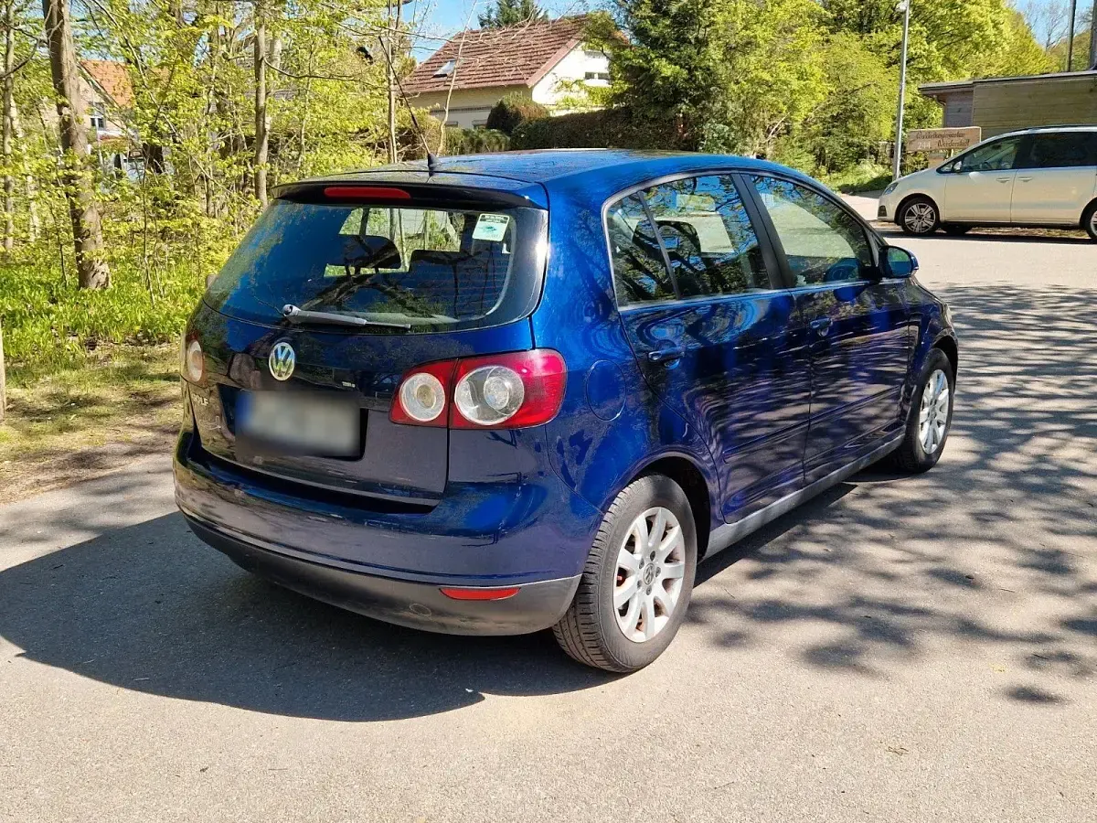 Gebraucht VW Golf Plus Cross Comfortline 75 PS (55 kW) 2006 Blau Van / Kleinbus