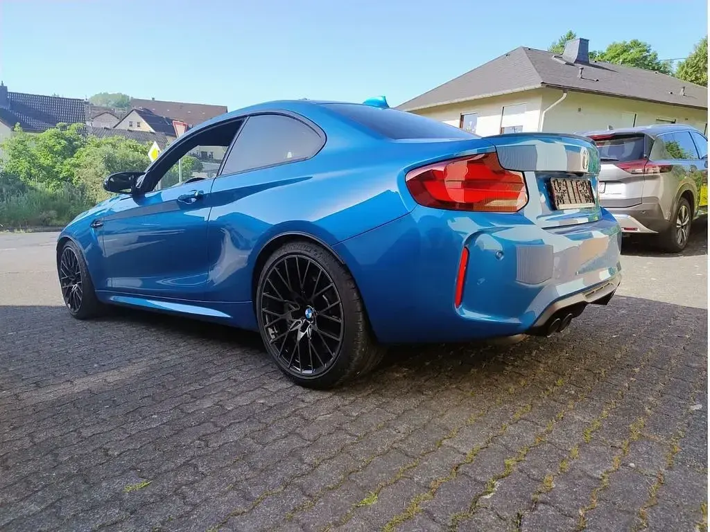 Gebraucht BMW M2 Competition Edition 411 PS (302 kW) 2020 (long beach blue metallic (bordeaux)) Coupé