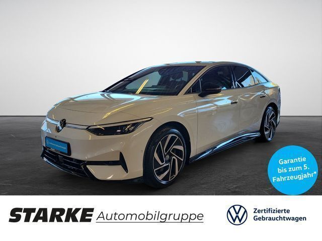 Grenadillschwarz metallic Gebraucht 2024 VW ID.7 Pro Limousine | 53.240 € (Teuer) - Bild 1/3