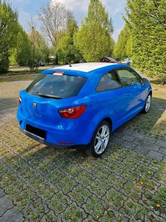Gebraucht Seat Ibiza SC Style 86 PS (63 kW) 2010 Blau Kleinwagen