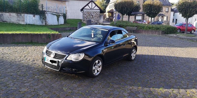 Schwarz Gebraucht 2006 VW Eos Cabrio | 1.650 € (Guter Preis) - Bild 1/4