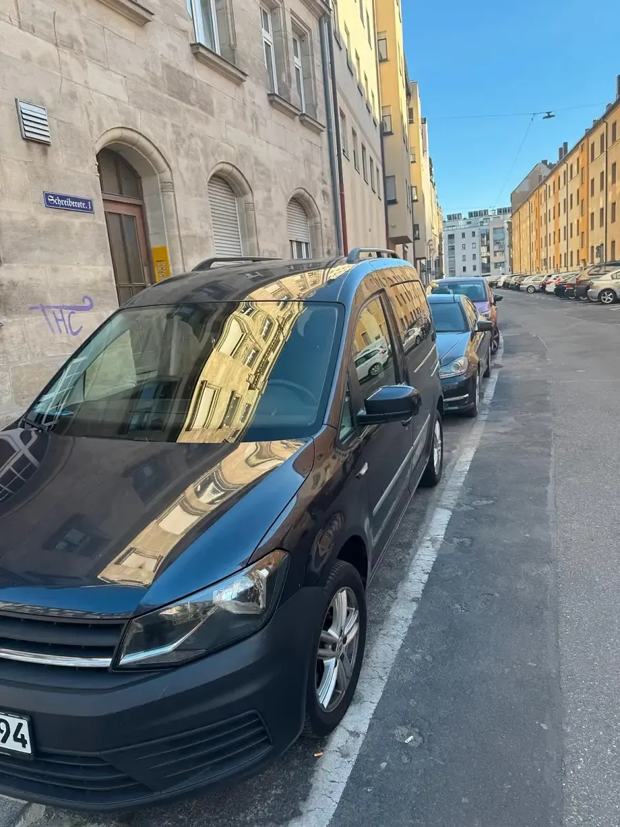 Gebraucht VW Caddy 102 PS (75 kW) 2018 Blau Van / Kleinbus