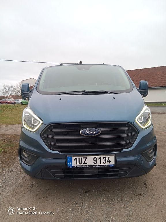 Second-hand Ford Transit Custom 126 CP (92 kW) 2020 Albastru Monovolum