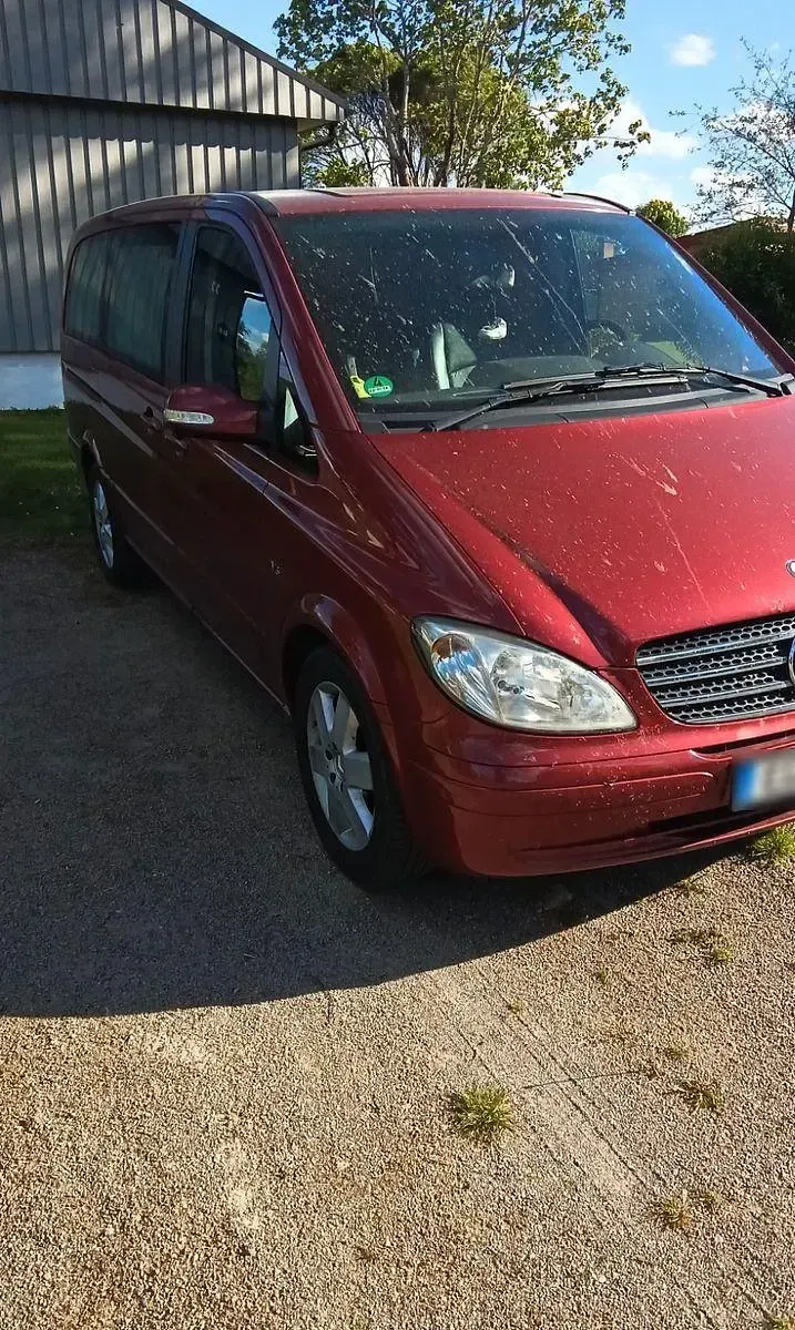 Gebraucht Mercedes Viano 204 PS (150 kW) 2006 Rot Van / Kleinbus