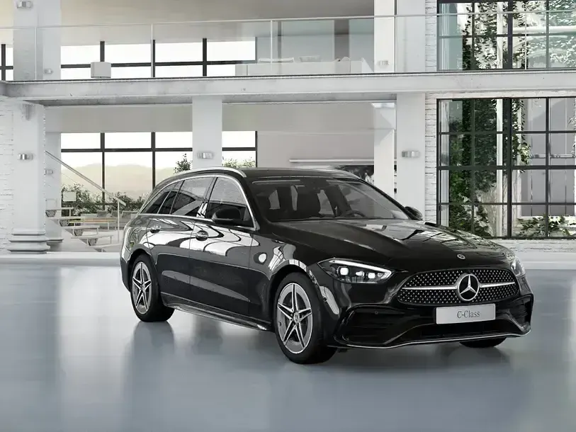 Gebraucht Mercedes C220 AMG 197 PS (144 kW) 2025 Schwarz Limousine