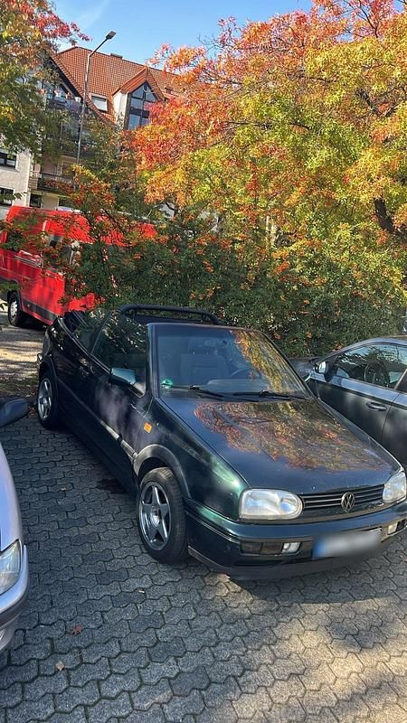 Gebraucht VW Golf Cabriolet 90 PS (66 kW) 1996 Grün Cabrio