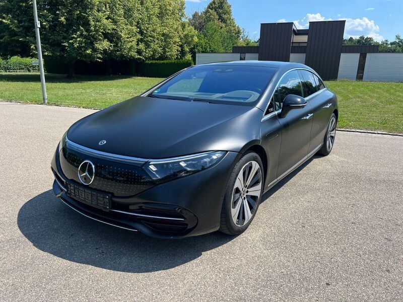 Silber Gebraucht 2021 Mercedes EQS450+ Limousine | 52.999 € (Superpreis) - Bild 1/4