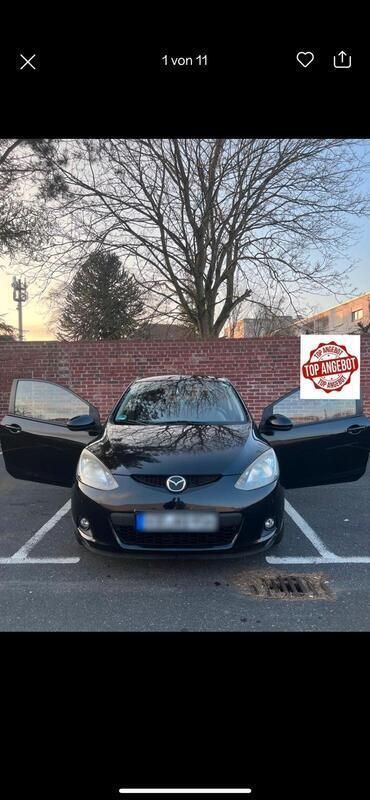 Schwarz Gebraucht 2010 Mazda 2 Limousine | 6.000 € (Fairer Preis) - Bild 1/4