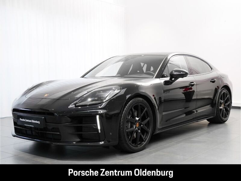 Tiefschwarzmetallic Gebraucht 2024 Porsche Panamera 4 Chrono Limousine | 149.890 € (Etwas zu teuer) - Bild 1/4